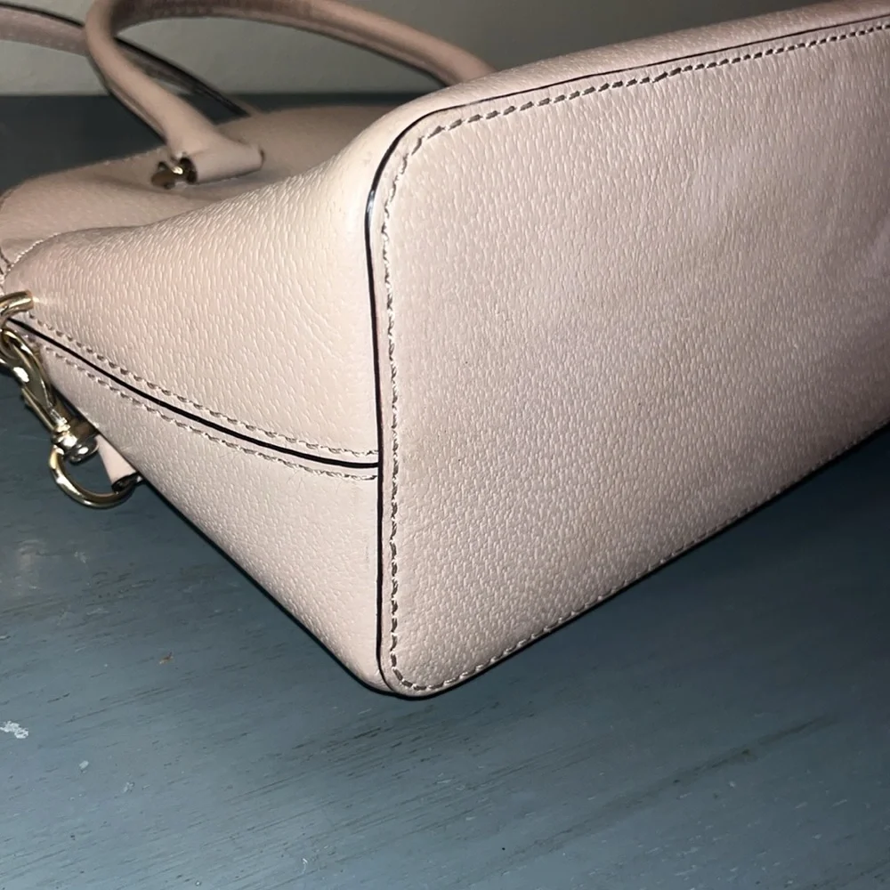 Kate Spade New York Grove Street Carli Satchel Cream / Beige Bag Purse EUC